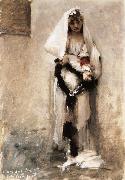 John Singer Sargent A beggarly girl oil painting reproduction